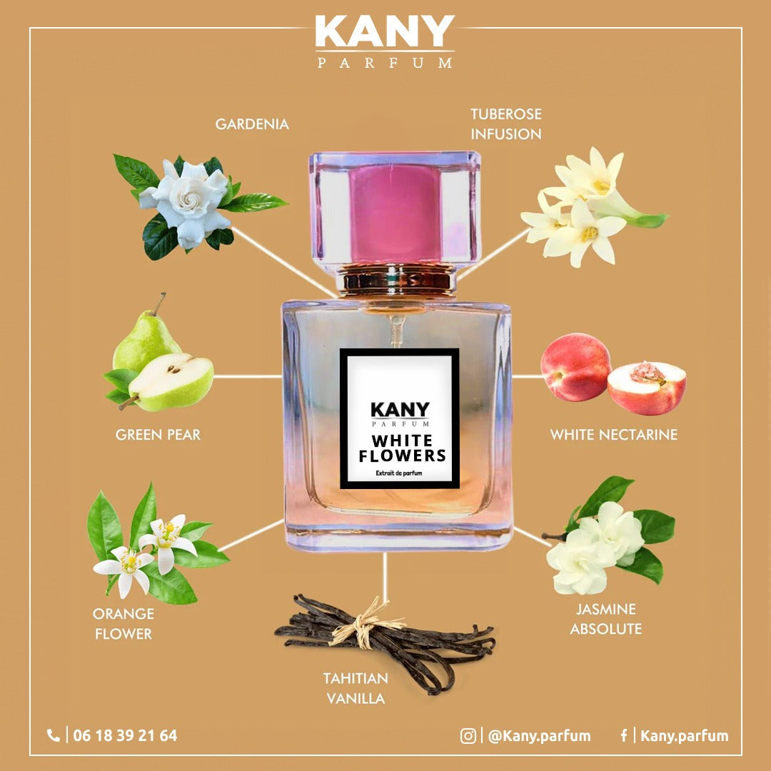 Kany parfum | Kayali déjà  vu white flowers